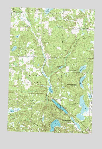 Heart Lake, MN USGS Topographic Map
