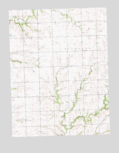 Axtell NW, KS USGS Topographic Map