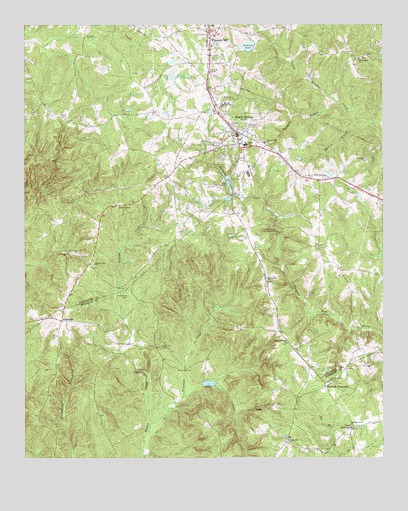 Heath Springs, SC USGS Topographic Map