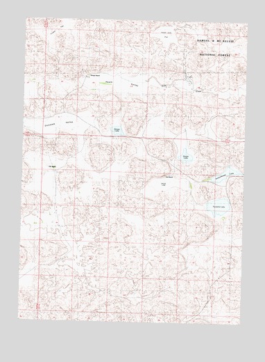 Heath Valley, NE USGS Topographic Map