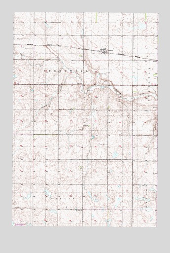 Heaton, ND USGS Topographic Map