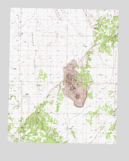 Heaton Knolls, AZ USGS Topographic Map
