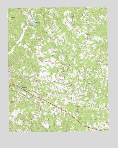 Axton, VA USGS Topographic Map