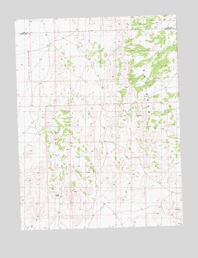 Ayarbe Spring, NV USGS Topographic Map