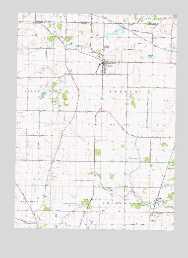 Hebron, IL USGS Topographic Map