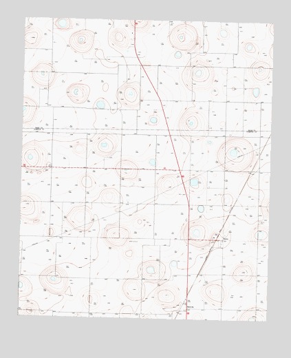 Heckville, TX USGS Topographic Map