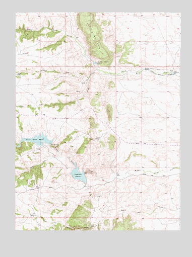 Hecla, WY USGS Topographic Map