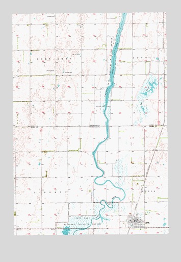 Hecla, SD USGS Topographic Map