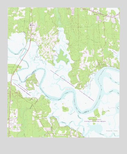 Hedges, FL USGS Topographic Map