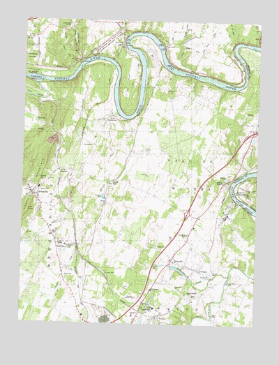 Hedgesville, WV USGS Topographic Map