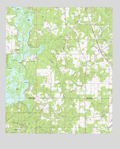 Heflin, LA USGS Topographic Map