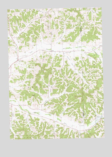 Hegg, WI USGS Topographic Map