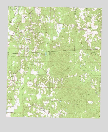 Heidelberg SW, MS USGS Topographic Map