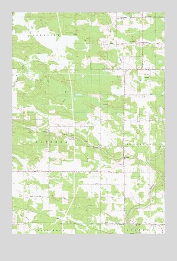 Heikkila Creek, MN USGS Topographic Map