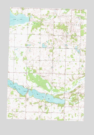 Heinola, MN USGS Topographic Map