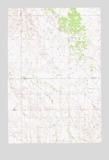 Ayer Spring NE, MT USGS Topographic Map