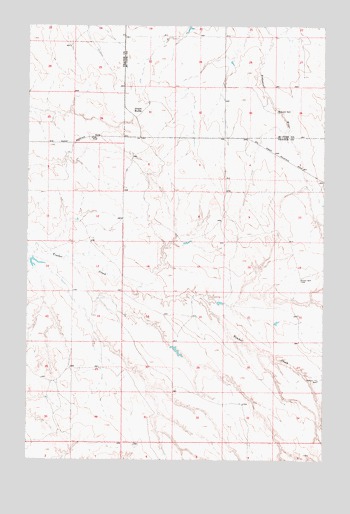 Heitz School, MT USGS Topographic Map