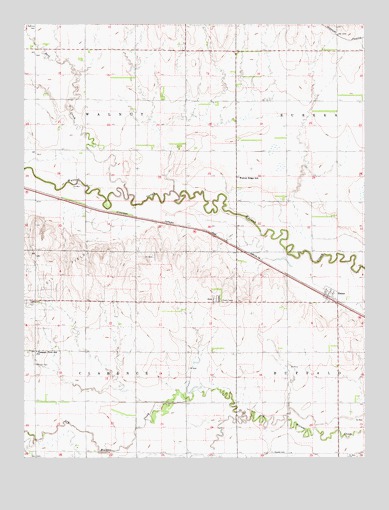 Heizer, KS USGS Topographic Map