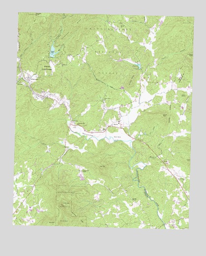 Helen, GA USGS Topographic Map