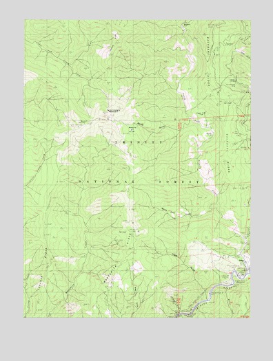 Helena, CA USGS Topographic Map