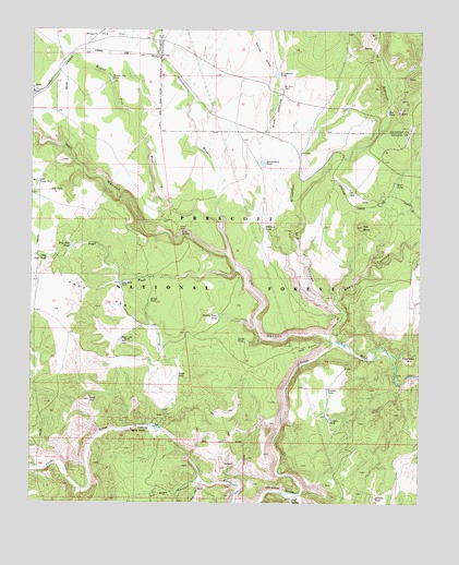 Hell Point, AZ USGS Topographic Map