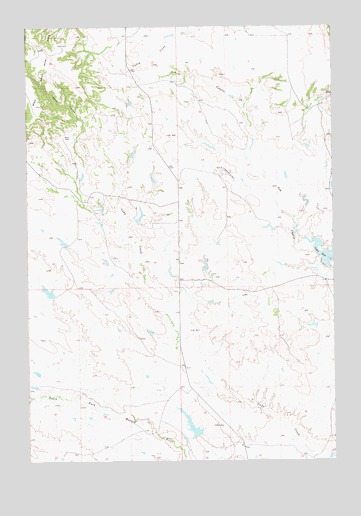 Hells Canyon, SD USGS Topographic Map