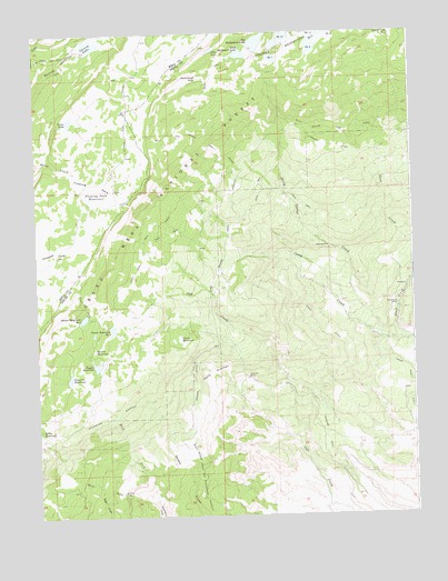 Hells Kitchen, CO USGS Topographic Map