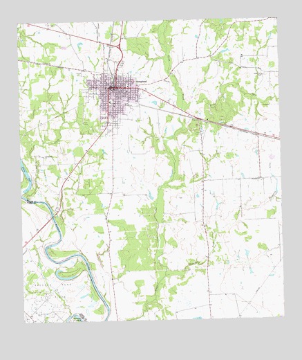 Hempstead, TX USGS Topographic Map
