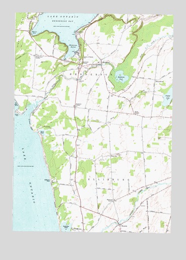 Henderson, NY USGS Topographic Map