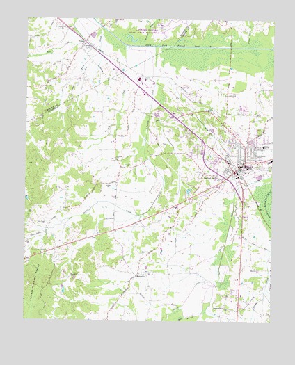 Henderson, TN USGS Topographic Map