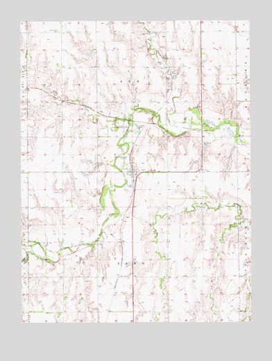 Ayr, NE USGS Topographic Map