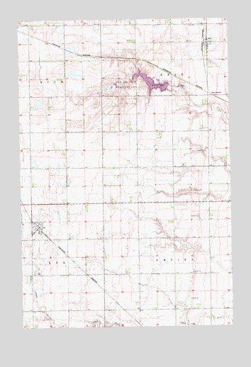 Ayr, ND USGS Topographic Map