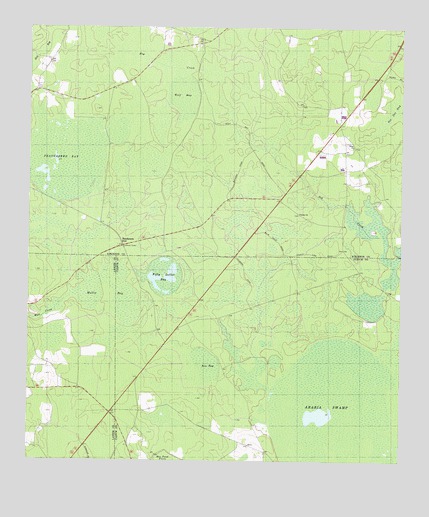 Henderson Still, GA USGS Topographic Map