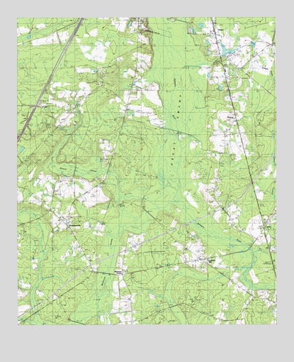 Hendersonville, SC USGS Topographic Map