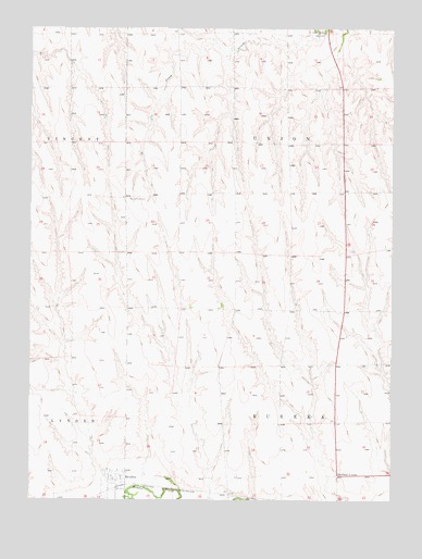 Hendley, NE USGS Topographic Map