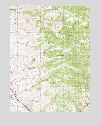 Henefer, UT USGS Topographic Map