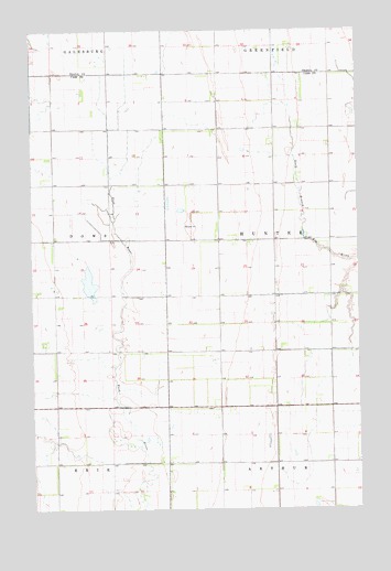 Ayr NE, ND USGS Topographic Map