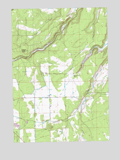 Henkle Butte, OR USGS Topographic Map