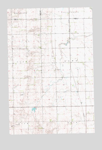 Ayr NW, ND USGS Topographic Map