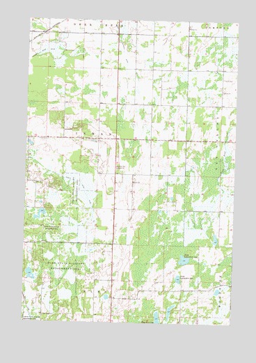 Henning SE, MN USGS Topographic Map