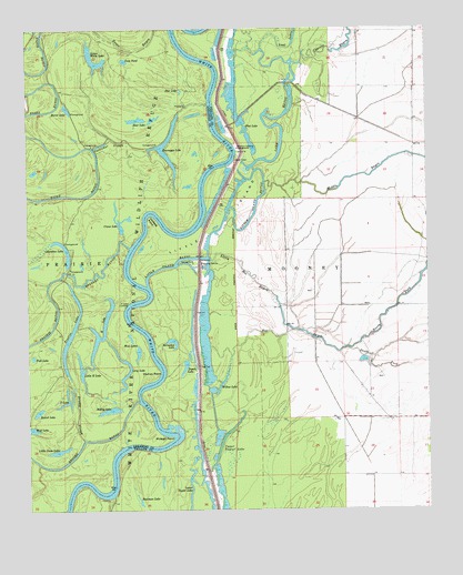 Henrico NE, AR USGS Topographic Map