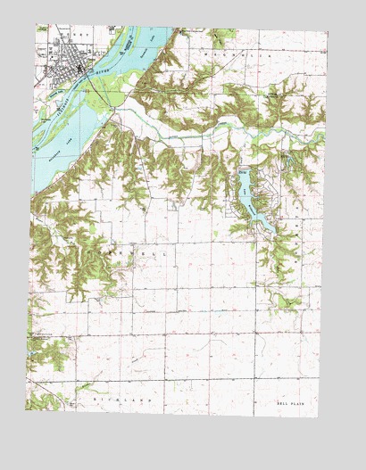Henry, IL USGS Topographic Map