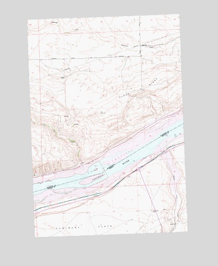 Heppner Junction, OR USGS Topographic Map