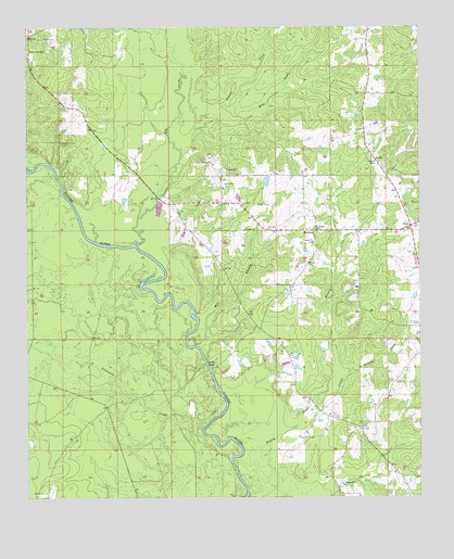 Herbine, AR USGS Topographic Map
