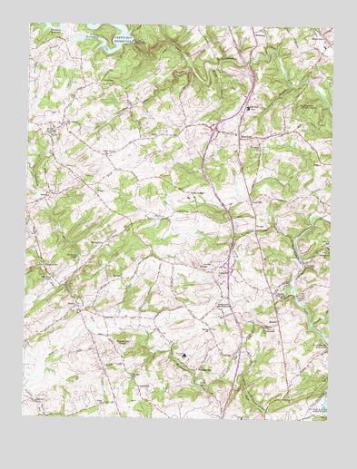 Hereford, MD USGS Topographic Map