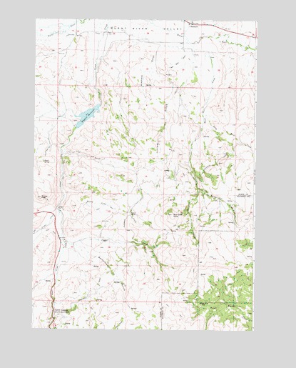 Hereford, OR USGS Topographic Map