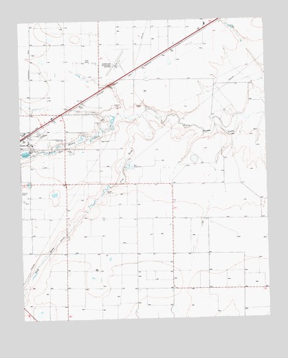Hereford SE, TX USGS Topographic Map
