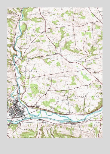 Herkimer, NY USGS Topographic Map