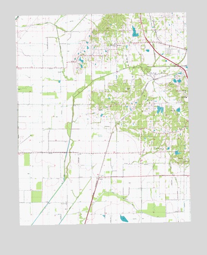 Herman, AR USGS Topographic Map