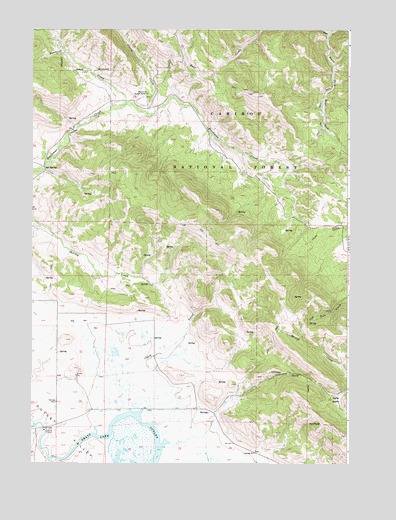 Herman, ID USGS Topographic Map